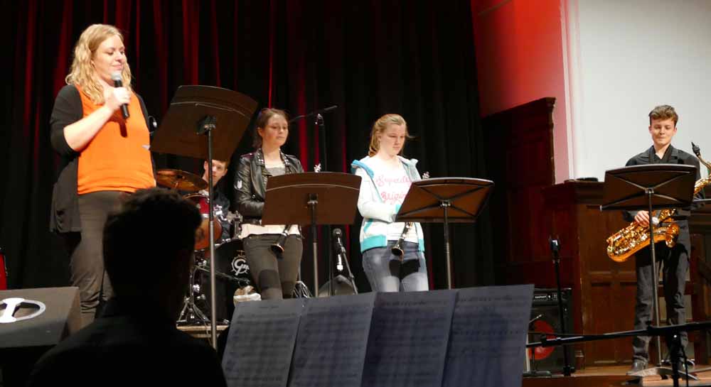 Pop & Jazz in Routh Hall, 4th May 2016